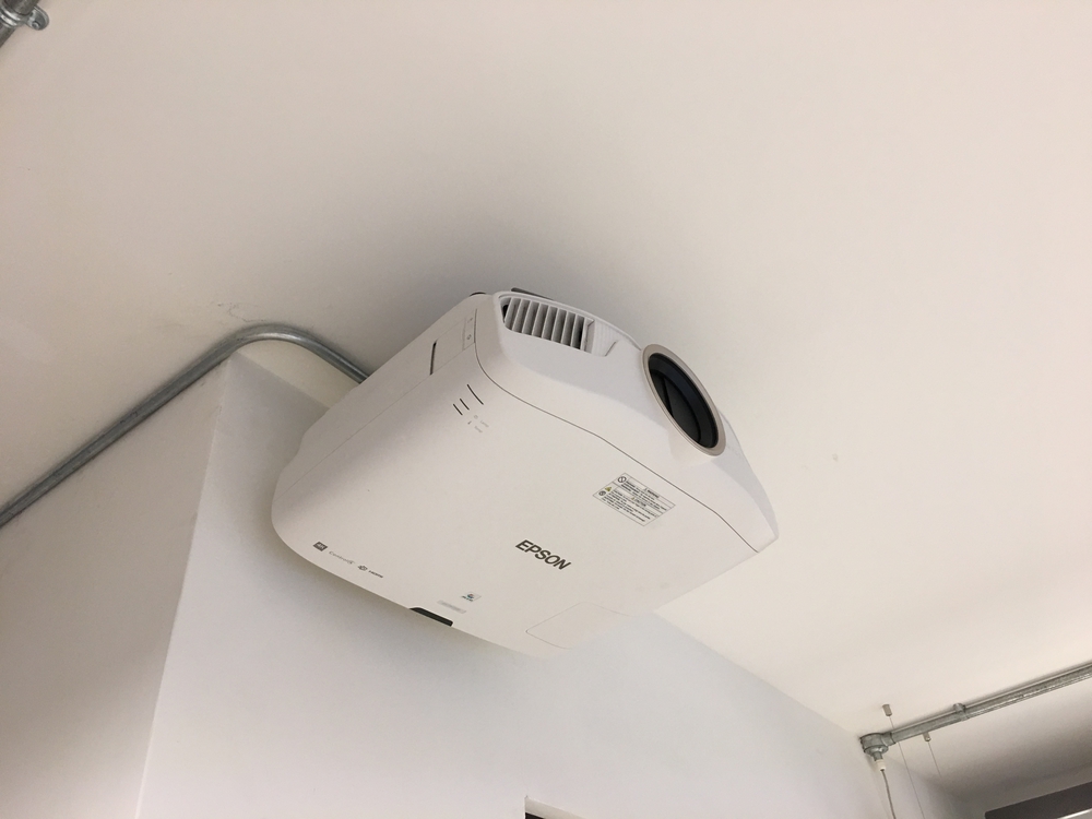 Audio Visual Projector Installation Residential and Commercial Electrical Services Bournemouth Boscombe Little Down Christchurch Bright Electricians